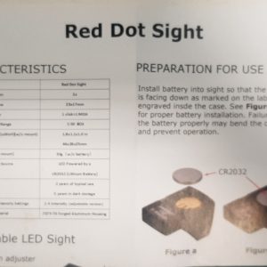 CCCP - 4x32 Black Illuminated ACOG Red + RMR RDS - Airsoft - Image 7