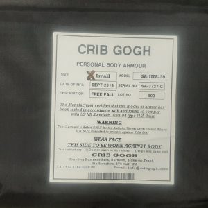 Crib Gogh 9mm Level 3a Buoyancy Soft Armor Bundle Black Small - PMC - Security - Image 3