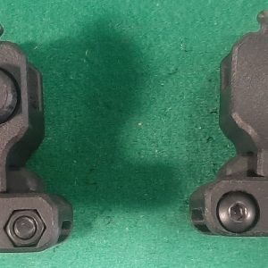 Specna Arms Edge 20mm Flip-Up Front & Rear Sights Polymer Black - Airsoft - Accessories - Image 3