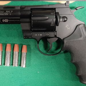 KWC C02 Python 357 Magnum Black Cal 6mm Black - Second Hand - Boneyard - Image 5