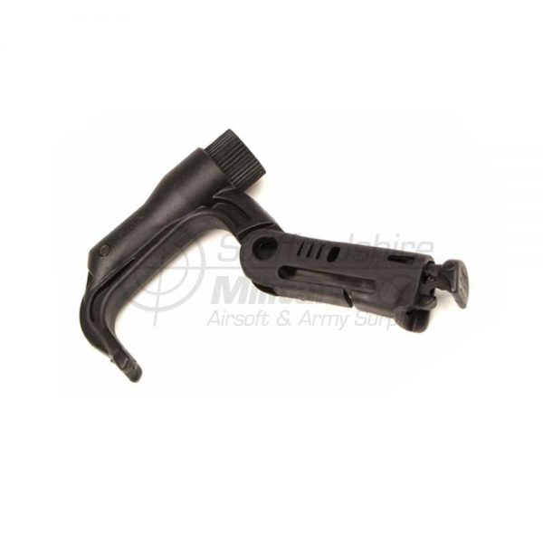 D Buckle Small Light (Pink Light) in Black Open