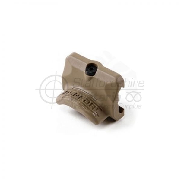 FMA Gas Pedal RS2 Picatinny Thumb Rest – Dark Earth