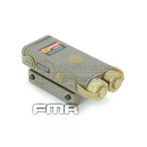 PEQ-10 Dual Light Laser Unit in Dark Earth