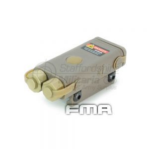 PEQ-10 Dual Light Laser Unit in Dark Earth Rear