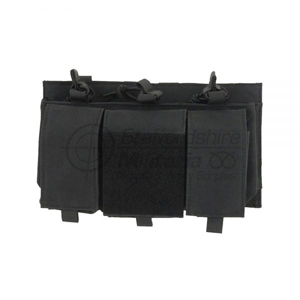 MOLLE-Triple-Open-Top-Universal-Magazine-Utility-Pouch-Panel-–-Black