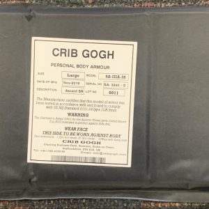 Crib Gogh Level 3 A 9mm Side Body Armour Plates Size Large PMC - Security - Image 4