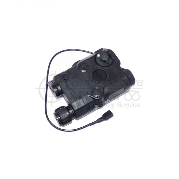 Battleaxe PEQ-15 Weapon Red Laser Unit w/ Pressure Pad Black