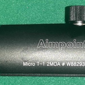 Aimpoint Micro T1 Red Dot Sight 2 MOA - Black - Scope - Accessories - Image 3
