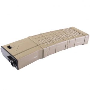 Nuprol L-Mag Mid-Cap Magazine 140 Round TAN - Airsoft - Accessories - Image 3