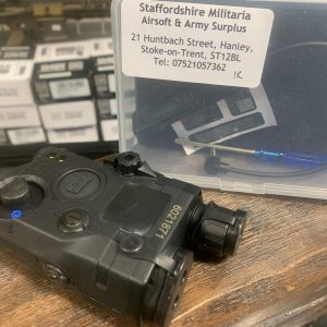 Black Polymer PEQ-15 IR, Red, Laser, Torch - Airsoft - Accessories - Holy Warrior - Image 4