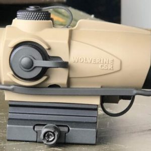 Sight Mark Wolverine Series 1x23 CSR Red Dot Sight - Dark Earth - Shooting - Image 3