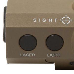 Sight Mark LoPro Mini Series LED Light Green Laser Combo - Dark Earth - Shooting - Image 5