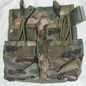 Crib Gogh Crib Gogh Universal Double Quad Stack x 4 M4 HK416 5.56 .223Cal Molle Magazine Pouch Gen 2. In Multicam / MTP - Image 3