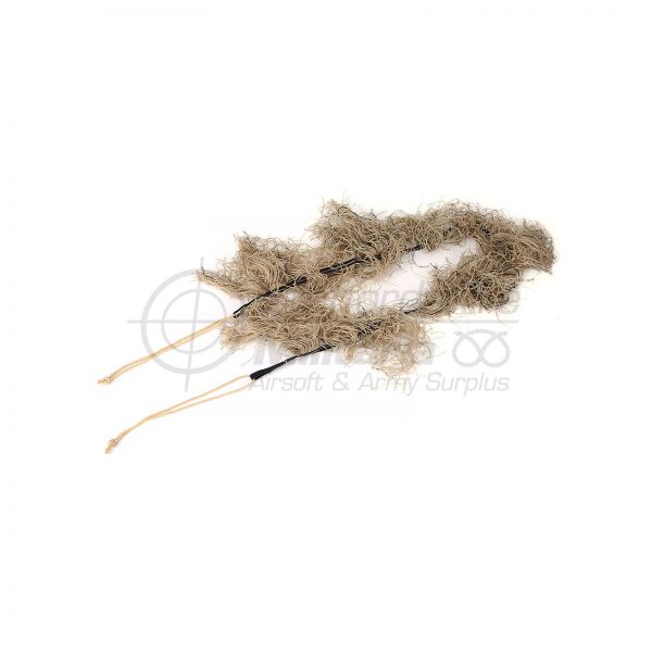 weapon-ghille-desert Rifle Ghillie Camouflage Wrap Desert